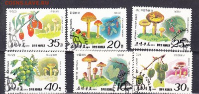 КНДР 1989 грибы - 186