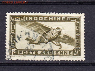 Колонии  Индокитай 1938 самолет - 196