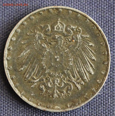 С 1 руб. ГЕРМАНИЯ 10 пфенниг 1917г."G" СТАЛЬ до 2.04 в 22-00 - IMG_0682.JPG