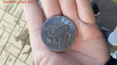 рубль 1794 на оценку и подлинность. - hfT8_aOrW3A