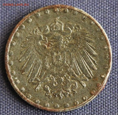 С 1 руб. ГЕРМАНИЯ 10 пфенниг 1917г."F" СТАЛЬ до 2.04 в 22-00 - IMG_0692.JPG
