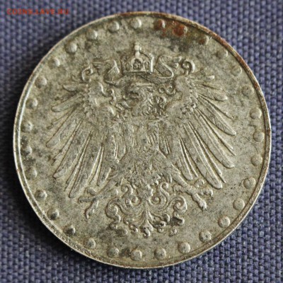 С 1 руб. ГЕРМАНИЯ 10 пфенниг 1916г."D" СТАЛЬ до 2.04 в 22-00 - IMG_0696.JPG