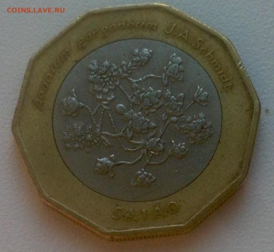 Кабо Верде 100 эскудо 1994 года. Флора, цветы до 30.03. - image