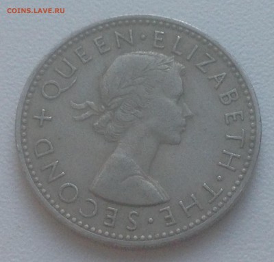 1 шиллинг Новая Зеландия 1957 - туземец до 30.03 - image