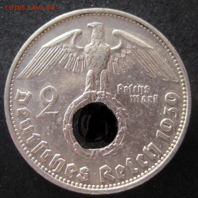 2 марки 1939 F, 3 рейх, Гинденбург, до 22.00 31.03. - IMG_8122.JPG