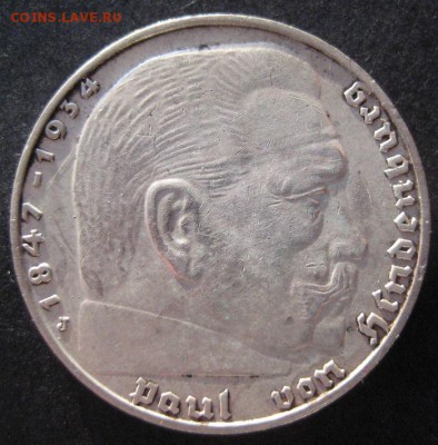 2 марки 1937 J, 3 рейх, Гинденбург, до 22.00 31.03. - IMG_8125.JPG