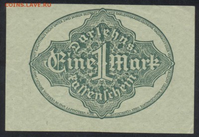 Германия 1 марка 1922 г. 29.03.16 г. 22 -00 МСК. - 1 м. 1922 1