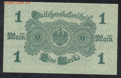 Германия 1 марка 1914 г. 29.03.16 г. 22 -00 МСК. - 1 м. 1914 1