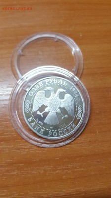 1 рубль 1994г. Красная книга. Кобра. Серебро. до 31.03. - 20160328_074355