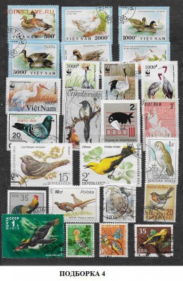 Марки мира. Птицы4 - Марки мира. Птицы 4