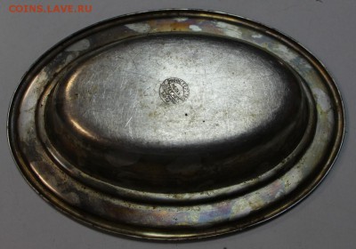 Тарелка овальная. мельхиор Кольчугино **** 3,04,16 в 22,00 - 28,03,2 006