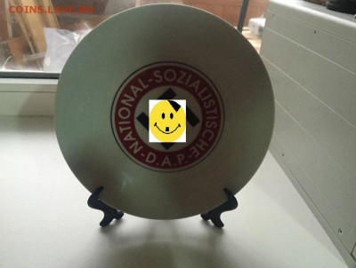 Тарелка NSDAP, новодел. Свастика. До 1.04. в 22:10 - 1