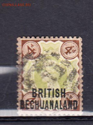 Колонии BRITISH BECHUANALAND 1891 - 213