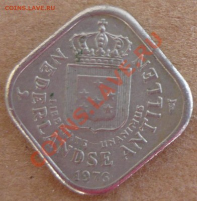 Нид. Антиллы 5 центов. 1976 г. До 28.10.10 г. 20-00 МСК. - Антиллы. 1