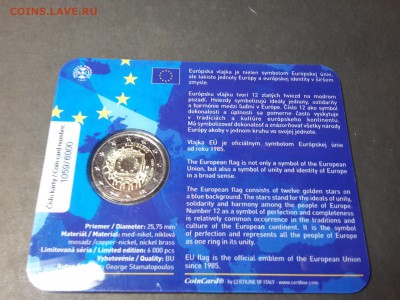 Словакия 2 евро 2015, 30 лет флагу BU коинкарт - 2016-03-25 20.08.29