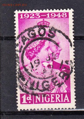 Колонии Нигерия Король королева 1948 - 240