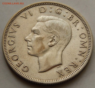 2 кроны 1946 Георг VI, до 05.04.16 в 22:00 - 4902