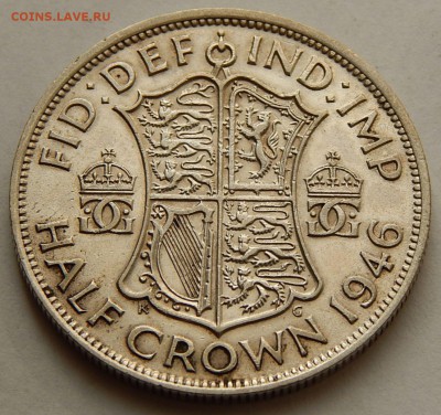 2 кроны 1946 Георг VI, до 05.04.16 в 22:00 - 4901