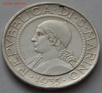 Сан-Марино 5 лир 1935, до 05.04.16 в 22:00 МСК - 4030.JPG
