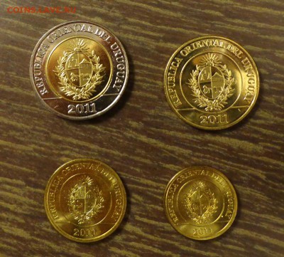 УРУГВАЙ - ЖИВОТНЫЕ наб. 4 шт. есть БИМ до 5.04, 22.00 - уругвай набор 4 шт. - 2