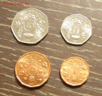 УГАНДА - наб. ходячки АЦ 4 шт. до 5.04, 22.00 - Уганда набор 4 шт. 1