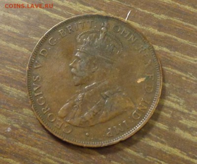 АВСТРАЛИЯ - 1 пенни 1922 Георг V до 5.04, 22.00 - австралия 1 пенни 1922 - 2