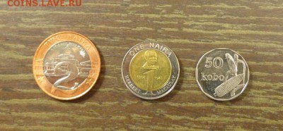 НИГЕРИЯ - наб. ходячки 3 шт. АЦ 2 БИМа до 5.04, 22.00 - нигерия набор 3 шт. - 1