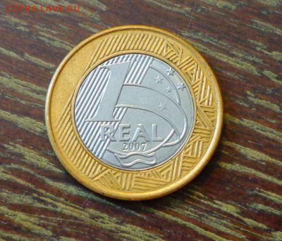 БРАЗИЛИЯ - ГОЛОВА БИМ до 5.04, 22.00 - Бразилия 1 реал БИМ голова