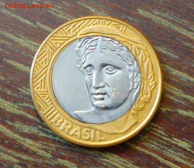 БРАЗИЛИЯ - ГОЛОВА БИМ до 5.04, 22.00 - Бразилия 1 реал БИМ голова_1