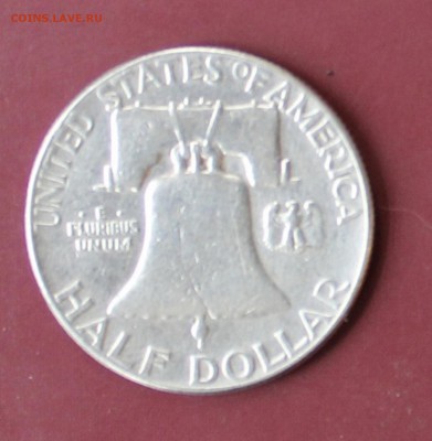 Half dollar Франклин - франклин.JPG