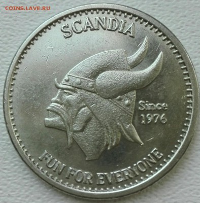Жетон Scandia - жетон