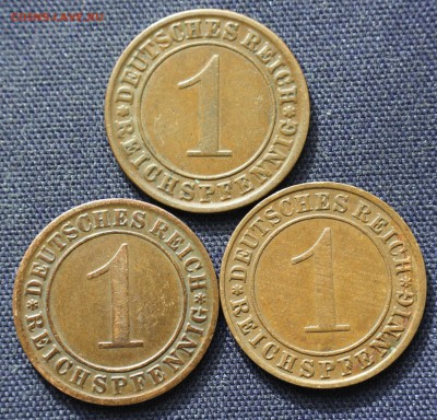 С 1руб.ГЕРМАНИЯ 1 пфенниг 1925г."J ",28г."G",31г."D"до 5.04 - IMG_1043.JPG