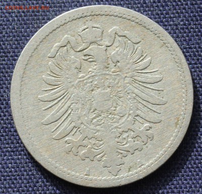 С 1 руб. КАЙЗЕРРЕЙХ 10 пфеннигов 1889г. "А "до 5.04 в 22-00 - IMG_1034.JPG