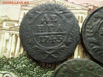 Лот деньги 1743 год. Все разновидности! - IMG_3971.JPG
