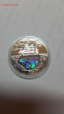 10 злотых Польша 2007г. серебро. галограмма. до 6.04 - 39149487 (2)