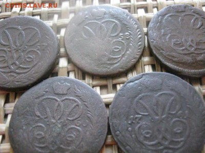 Копейки 1757-1761г. 5 шт. Все! До 6.04.2016г. - 5 и 6 062.JPG