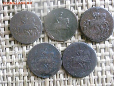 Копейки 1757-1761г. 5 шт. Все! До 6.04.2016г. - 5 и 6 065.JPG