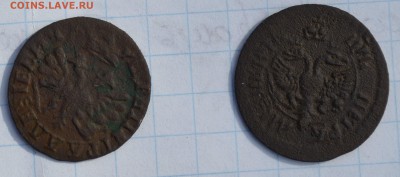 2 полушки 1703 и 1707 годов до 5.04.2016 22:30 по МСК - DSC_1785.JPG