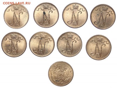 Лот 1 пенни 1907-1917 (9 штук) UNC до 05.04. - 23:00 - AU275587.JPG