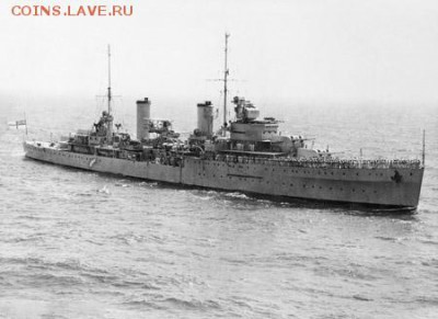 Монеты с Корабликами - HMAS_Sydney_(AWM_301473)