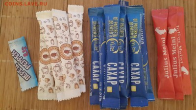 Сахар в пакетиках. Кто-нибудь увлекается? - сахар