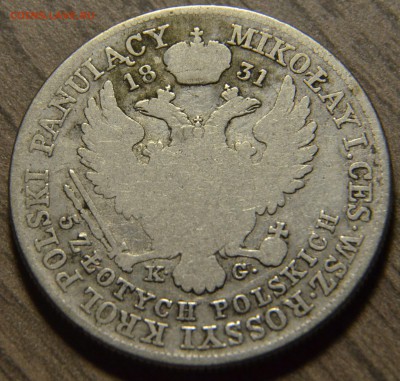 5 злотых 1831 KG, для Польши, до 05.04.2016 в 22-00 Мск - DSC_3804.JPG