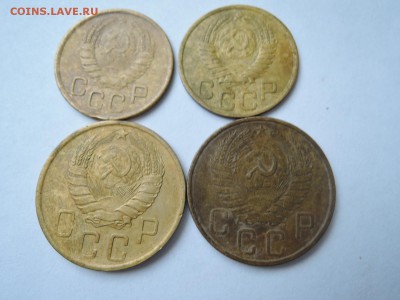 3 коп 1943 1950  5 коп 1946 1957 до 03.04.16  22-00 - DSCN2946.JPG