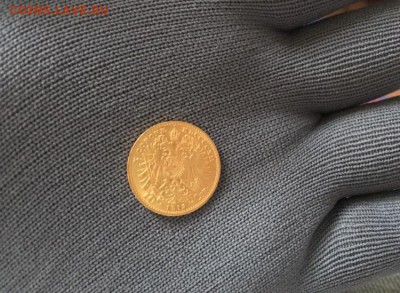 10 корон 1912 года. Франц Иосиф 1, ЗОЛОТО - image