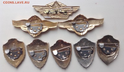Знаки армейские офицерская и солдатская классность - image