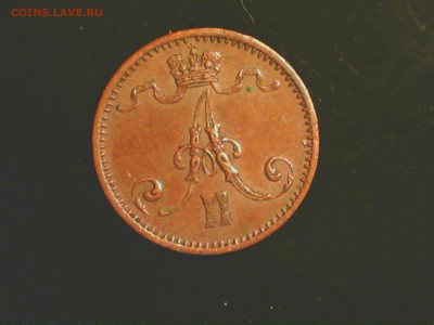 Финляндия 1 и 5 пени, оценка - 1P1874B