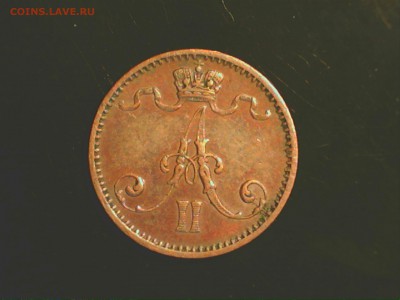 Финляндия 1 и 5 пени, оценка - 1P1875B