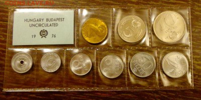 ВЕНГРИЯ - годовой набор 1976 пластик до 8.04, 22.00 - Венгрия годовой набор 1976