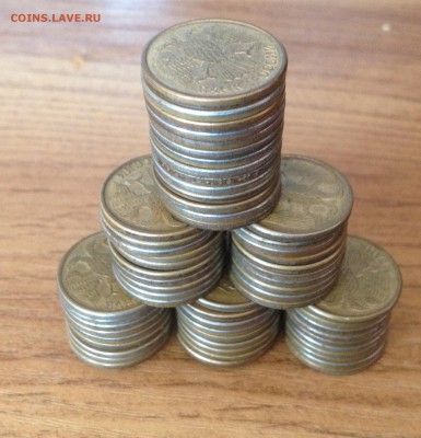 64 монеты с 1 рубля - image