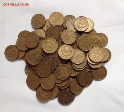 106 монет номиналом в 2 копейки - image